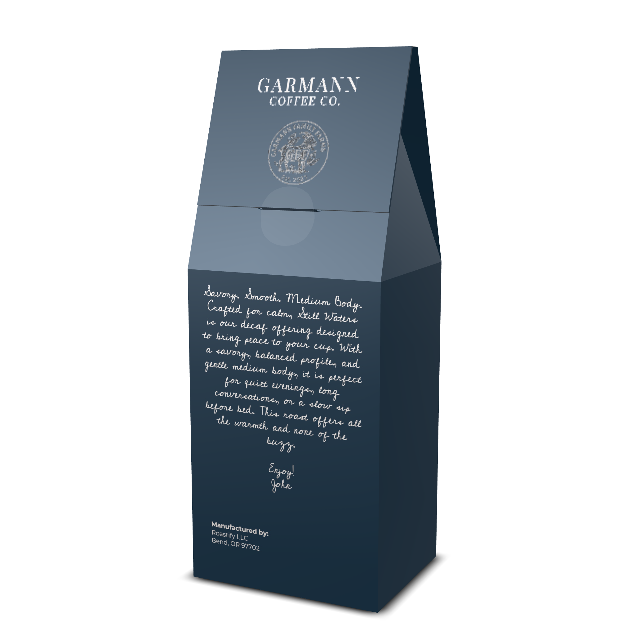 Still Waters – Decaf Blend – Garmann Coffee Co.